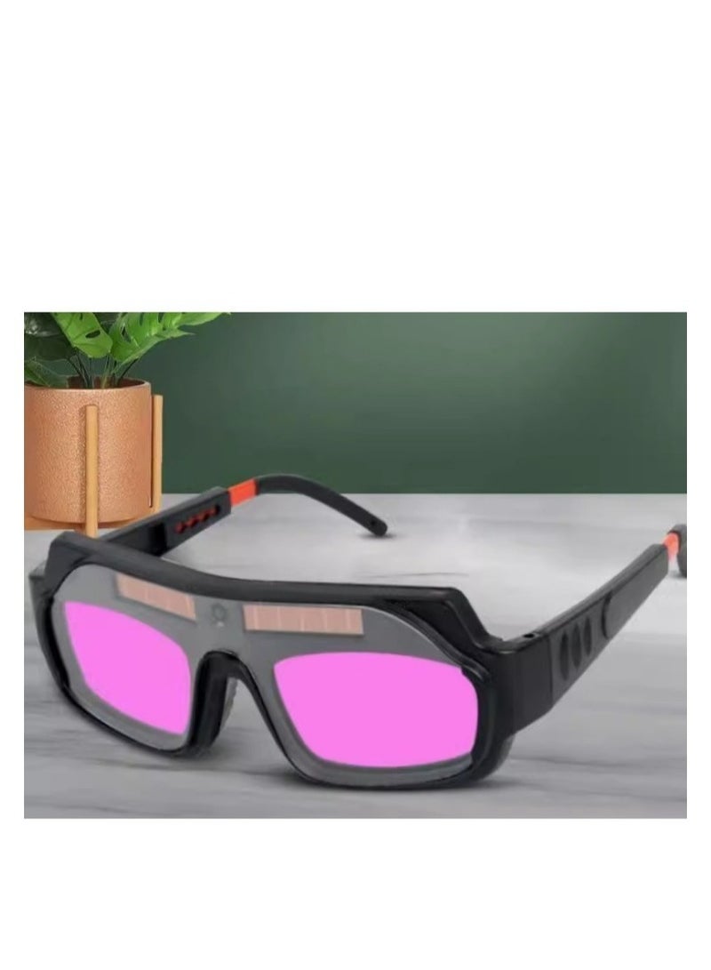 Anti-glare welding glasses automatic darkening welding mask eye protection welding goggles  - Image 2