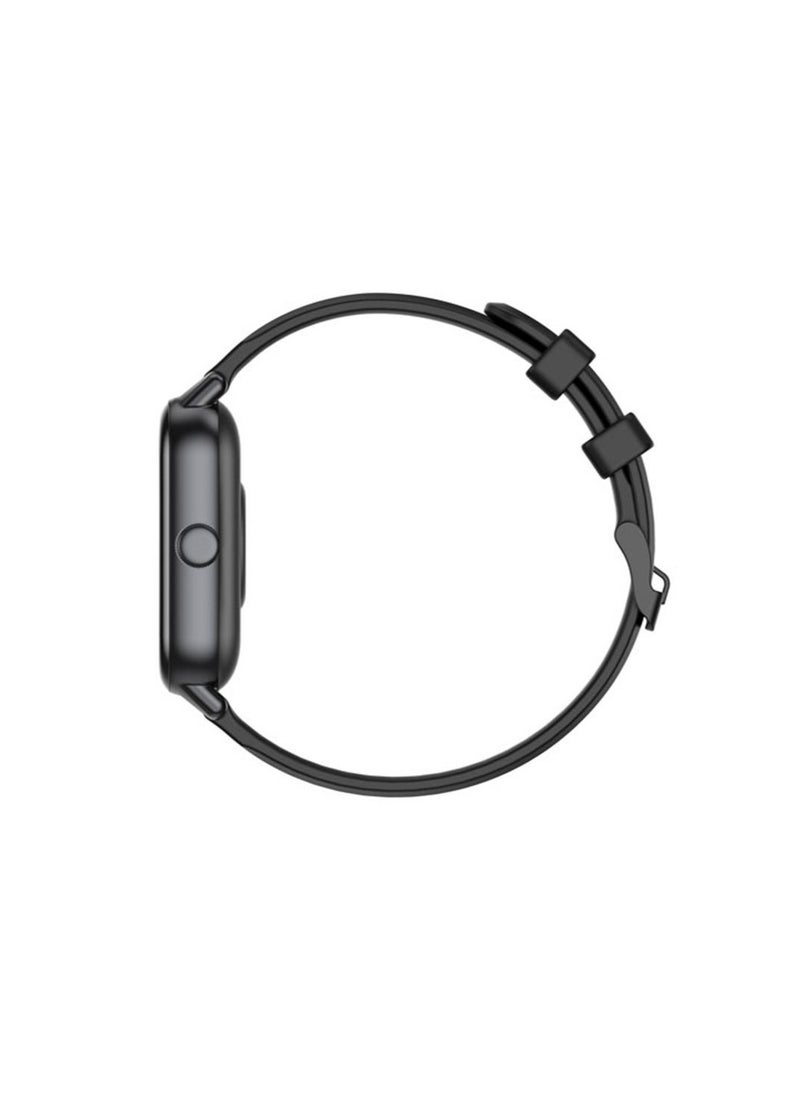 LAZOR - Lazor Core Plus Watch SW46 1.69 inch Full Touch Screen with Bluetooth Health Tracker - Black - Image 1