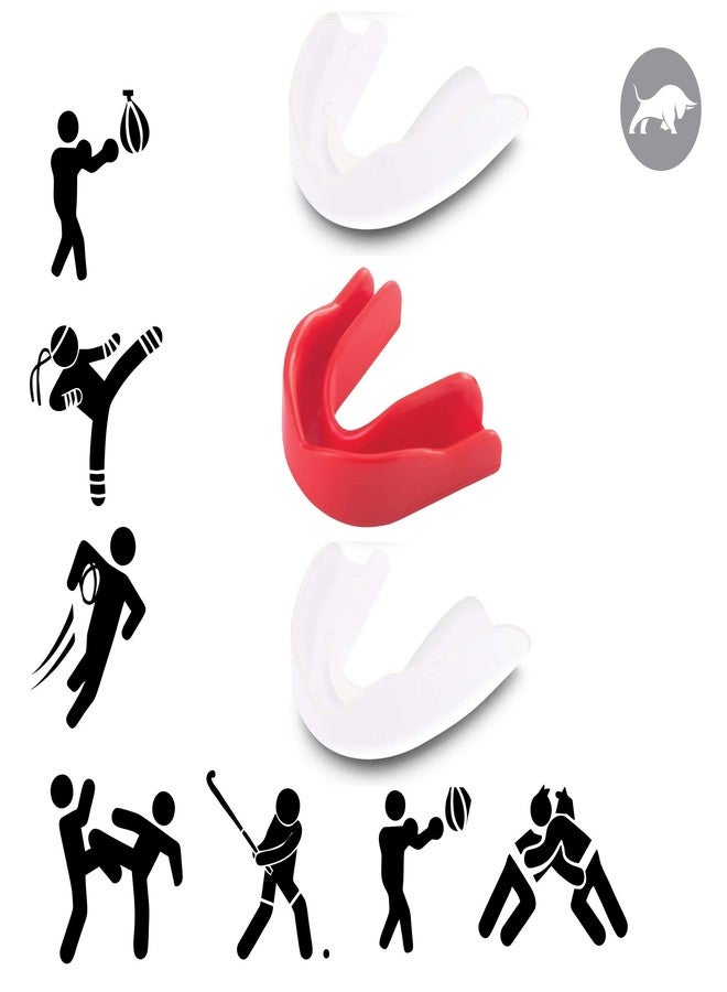 DRANGE 3 - Pack Mouth Guard/Gum Shield - for boxing, MMA, rugby, muay thai, hockey, judo, karate martial arts and all contact sports - Image 1