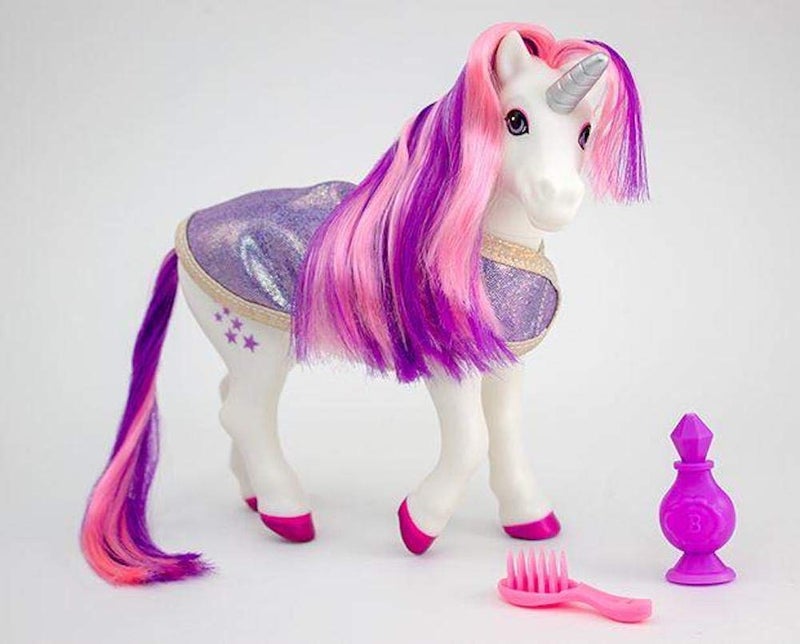 Breyer Breyer Horses Color Changing Bath Toy | Luna The Unicorn | Purple / Pink / White with Surprise Blue Color | 8.5"" x 7"" | Ages 3+ | Model #7233  Purple  White  Pink - Image 3