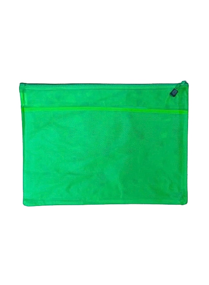 Libra Zipper Bag Fluoro A3 Multicolors (Pack of 12)  - Image 3