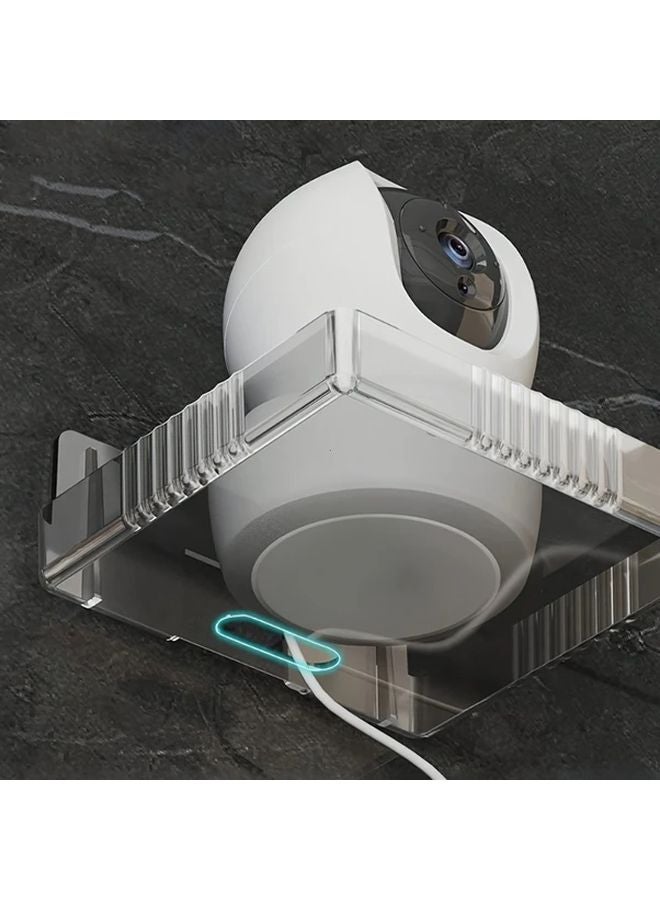 Style A No Drill Adhesive Security Camera Mount with Suction Cup or Screws - Image 5