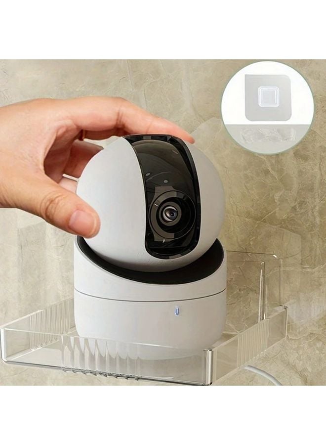 Style A No Drill Adhesive Security Camera Mount with Suction Cup or Screws - Image 3