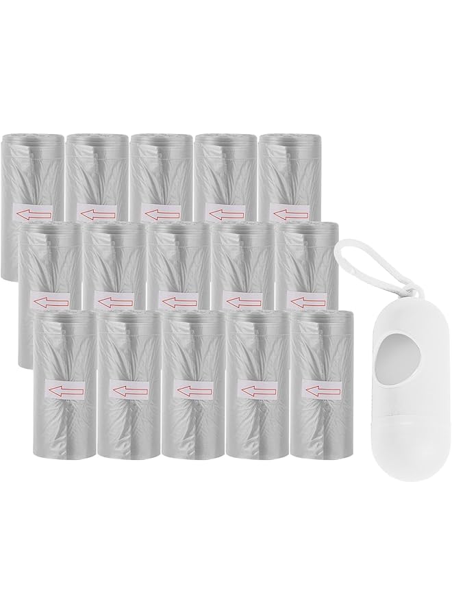 A TO Z Scented Bag Pack Of 15/225 Bags With Dispenser Grey - Image 1
