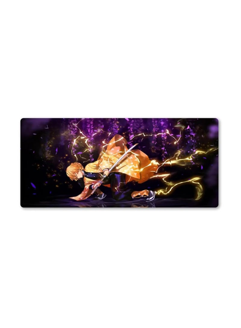 General Mouse Pads, Custom Anime Mouse Pads, Non-Slip Gaming Mouse Pads, Desk Pads with Rubber Stitched Edges for Office, Home & Gamers (80×30)  - Image 3