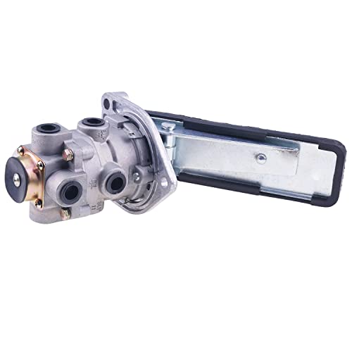 WQSING E6 Foot Brake Valve w/Treadle Assembly 286171N 286171X Compatible with Bendix KN22140 20QE3114R 170.286171 E-6 Dual Circuit Valve Mounting Plate - Image 3