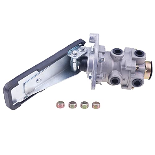 WQSING E6 Foot Brake Valve w/Treadle Assembly 286171N 286171X Compatible with Bendix KN22140 20QE3114R 170.286171 E-6 Dual Circuit Valve Mounting Plate - Image 5