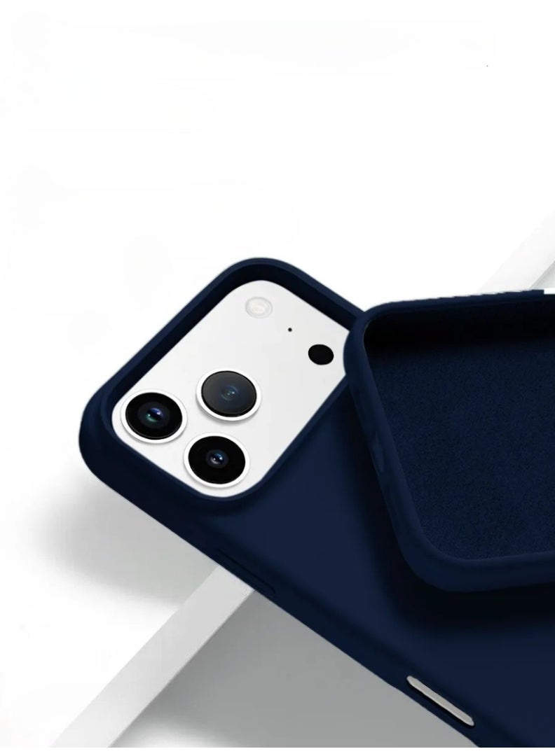 جراب iPhone 17 Pro، غطاء حماية كامل للجسم، ناعم الملمس، مضاد للخدش والصدمات، مع بطانة من الألياف الدقيقة لهاتف iPhone 17 Pro - Image 4