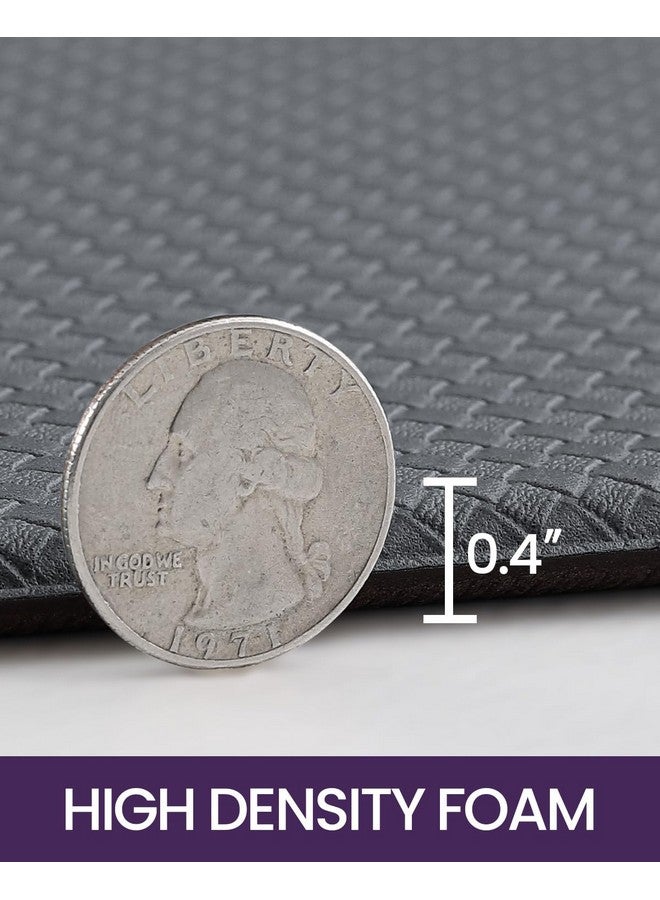 DEXI Kitchen Floor Mats Cushioned Anti Fatigue, 23x71, Large Wide Standing Runner Rug Waterproof, Comfort Memory Foam Padded for Front Sink Laundry, Grey - Image 4