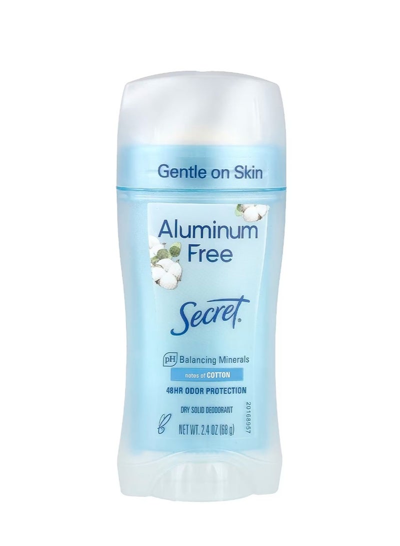سيكريت مزيل العرق خالي من الألومنيوم، 2.4 أونصة (68 جم) - Image 1