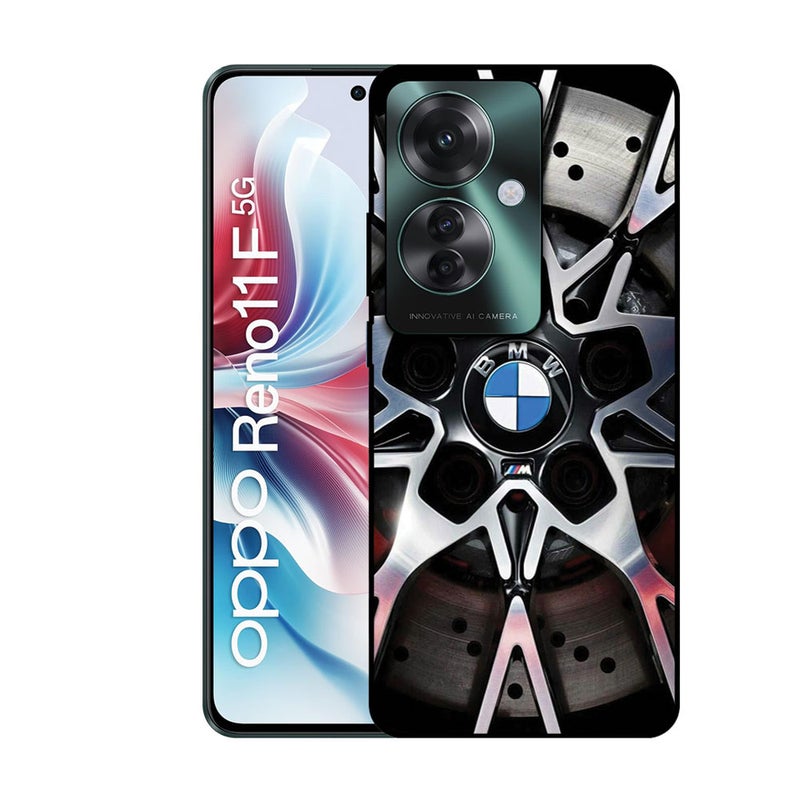 EYE CATCH Printed Protective Case Cover For Oppo Reno 11 F -  BMW Wheel - Image 1