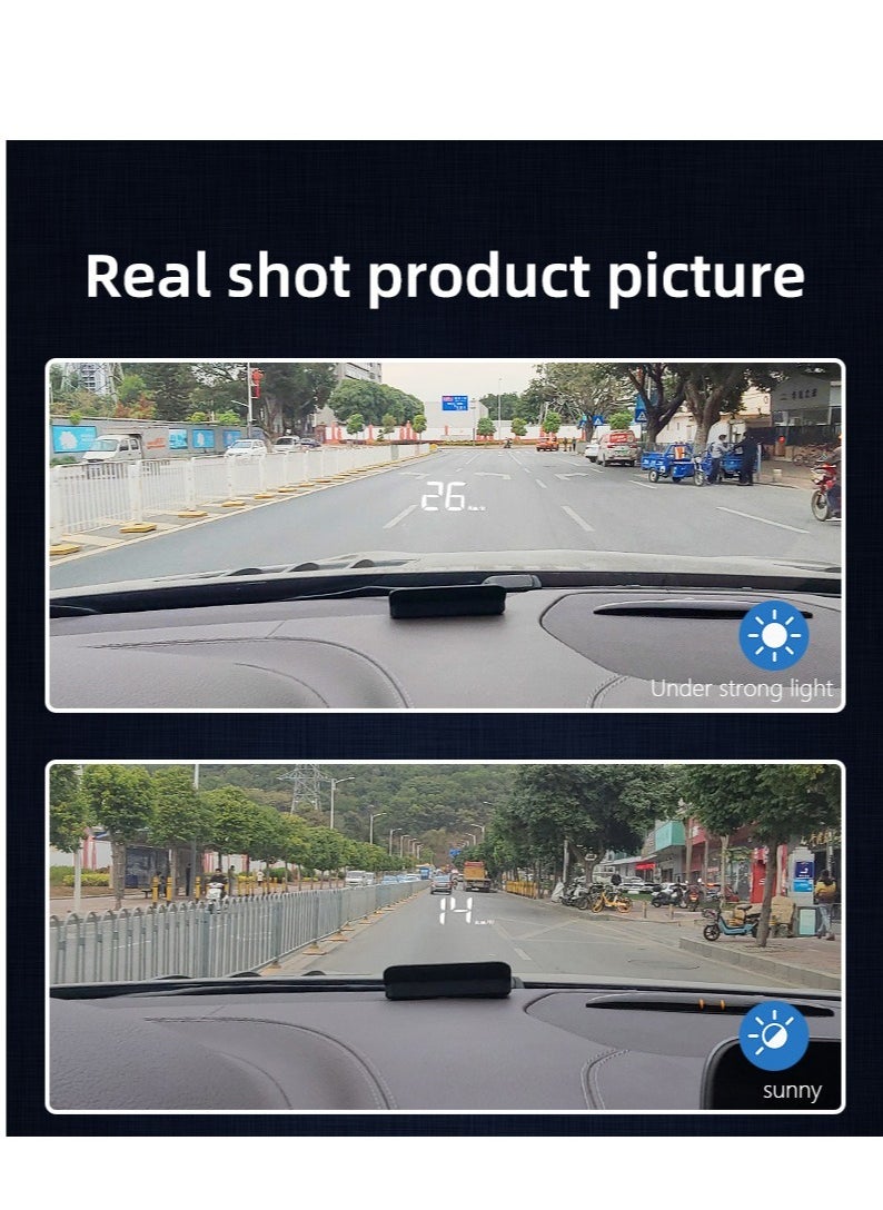 GULFLINK Gulflink Head Up Display Vehicle Speed Meter M3  - Image 5