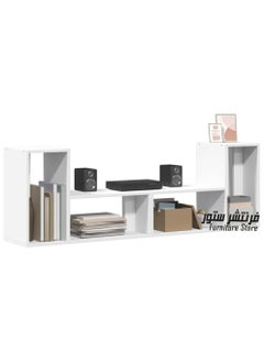 Generic Modern TV unit, two pieces - height 50 cm - width 80 cm - depth 26 cm, from Furniture Store.  - Image 4