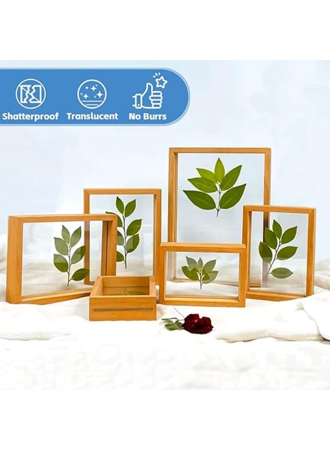 Slasa SLASA Pack of 6 Acrylic Glass Panels, Transparent Plexiglass Panel, A4 Plexiglass 2 mm Acrylic Plate for Photo Frame, Painting, Project Exhibition, DIY Projects, Road Maps, Table Signs (29.7 x 21 cm) - Image 5