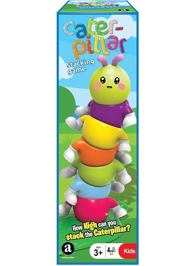 Merchant Ambassador Merchant Ambassador - Caterpillar Stacking Game | Caterpillar Stacking Game for Kids | Kids Game | Indoor & Outdoor Game | Kids Caterpillar Stacking Game - Image 1