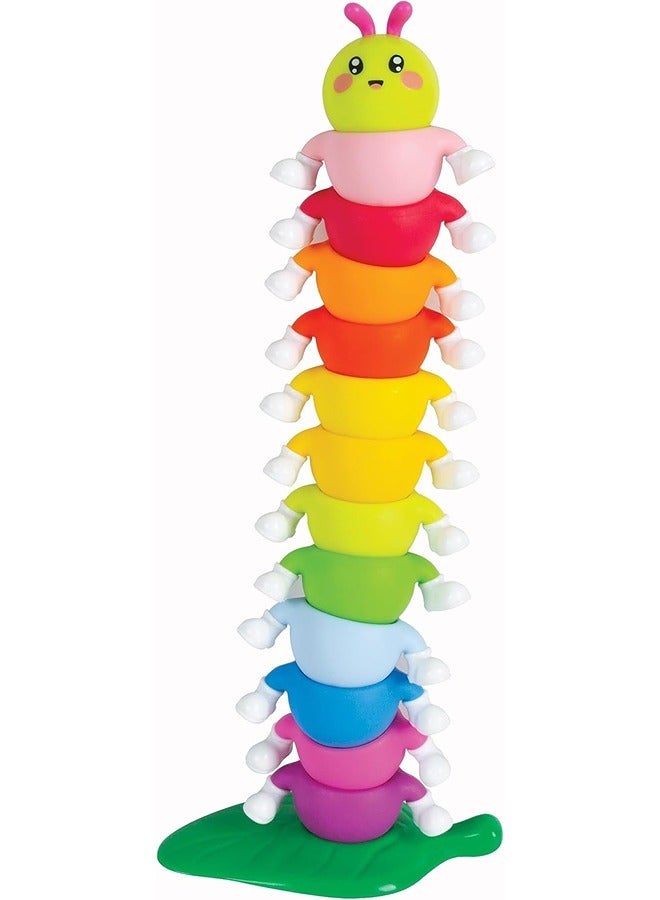 Merchant Ambassador Merchant Ambassador - Caterpillar Stacking Game | Caterpillar Stacking Game for Kids | Kids Game | Indoor & Outdoor Game | Kids Caterpillar Stacking Game - Image 3