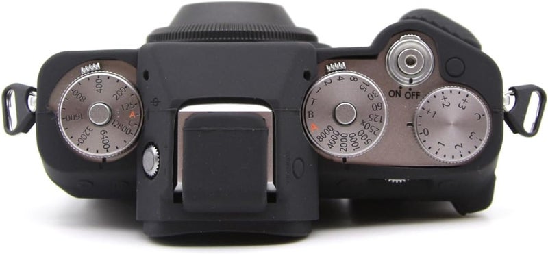 Rieibi حافظة ريبى فوجى XT5 XT5 حافظة سيليكون ناعمة واقية لكاميرا فوجى XT5 XT5 خفيفة الوزن حافظة كاميرا فوجى XT5 سوداء - Image 4