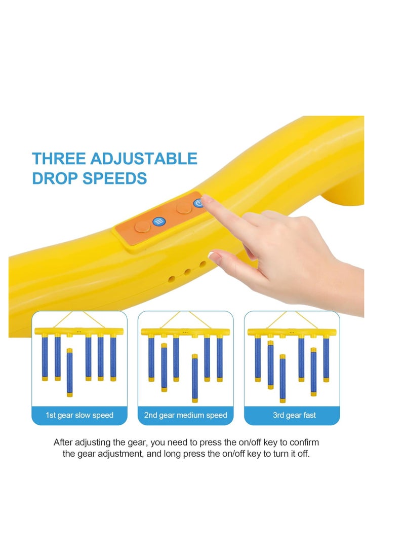 Grabber Stick Game for Reaction Training, Drop Stick Game, Hand-Eye Coordination Reaction Training Game 2025, New Reaction Game, Adjustable Speed ​​Grabber Game - Image 4