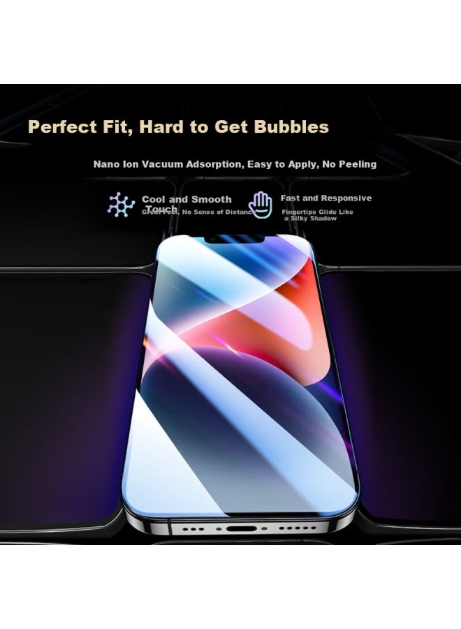 Holdzu Easy Apply Tempered Glass Screen Protector For Iphone 14 Pro Full Coverage Auto-adsorption Anti-drop Anti-scratch - Image 4