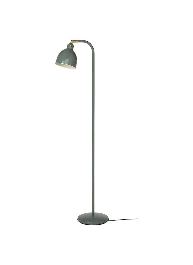 Zaboon Floor/reading lamp, grey-green  - Image 1