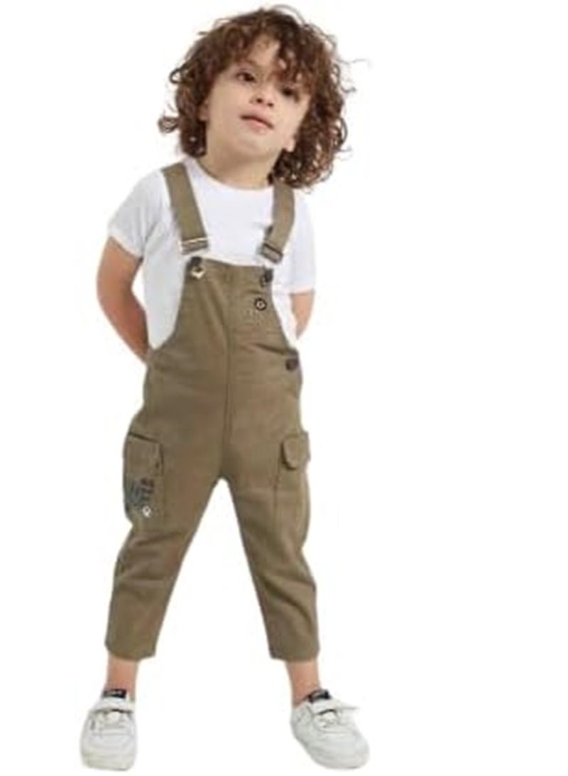 Jumpsuit Printed Gabardine for boys