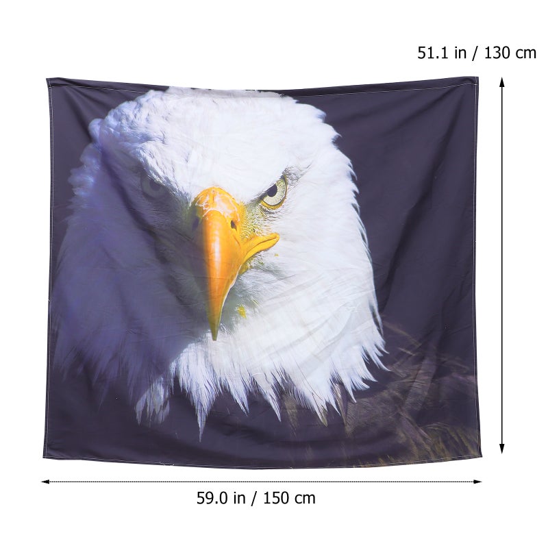 2 pcs Birds Design Hanging Cloth Multifunction Background Cloth Tapestry - Image 2