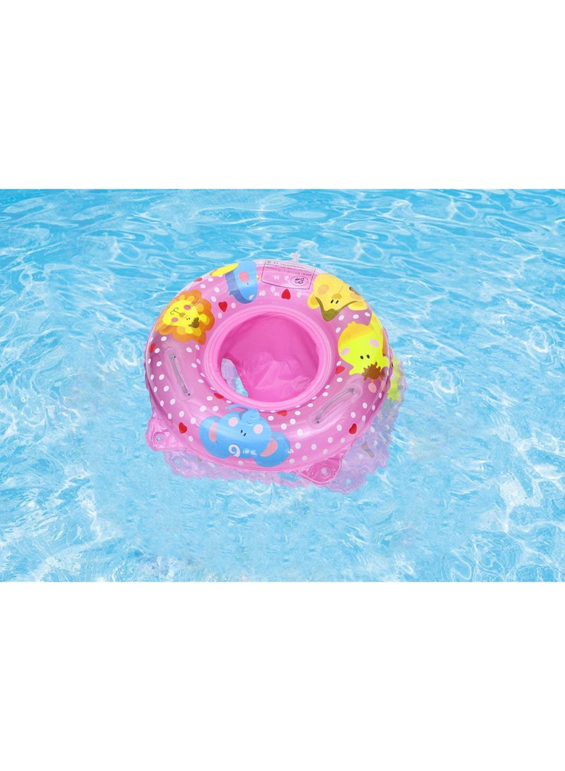 Mordely Baby Swimming Pool Swimming Ring for Babies Kids Girls Pink One Size - Image 5