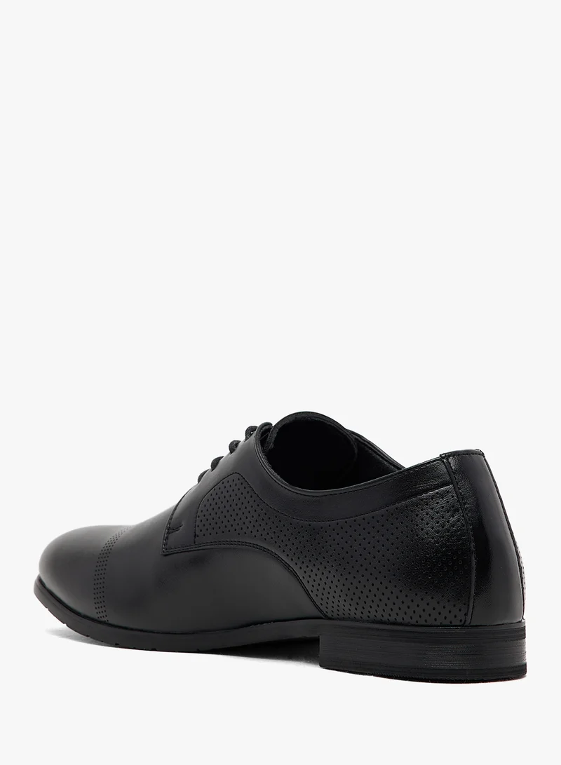 Robert Wood Perforation Detail Formal Lace Ups