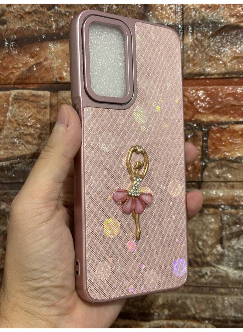 Ballet Dancer Printed Back Cover Compatible with Phone  OPPO A54 / A55 / A16 - Image 2