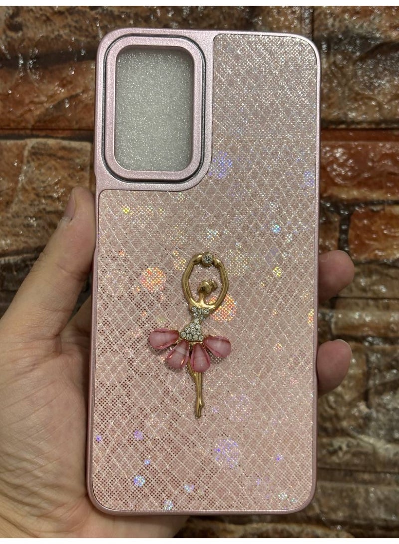 Ballet Dancer Printed Back Cover Compatible with Phone  OPPO A54 / A55 / A16 - Image 1