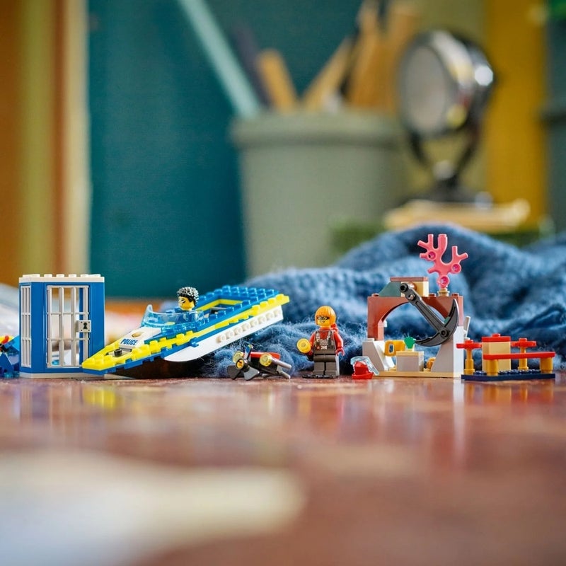 ليغو ليجو بعثات مباحث شرطة المياه 298 قطعة - 60355 - Image 4