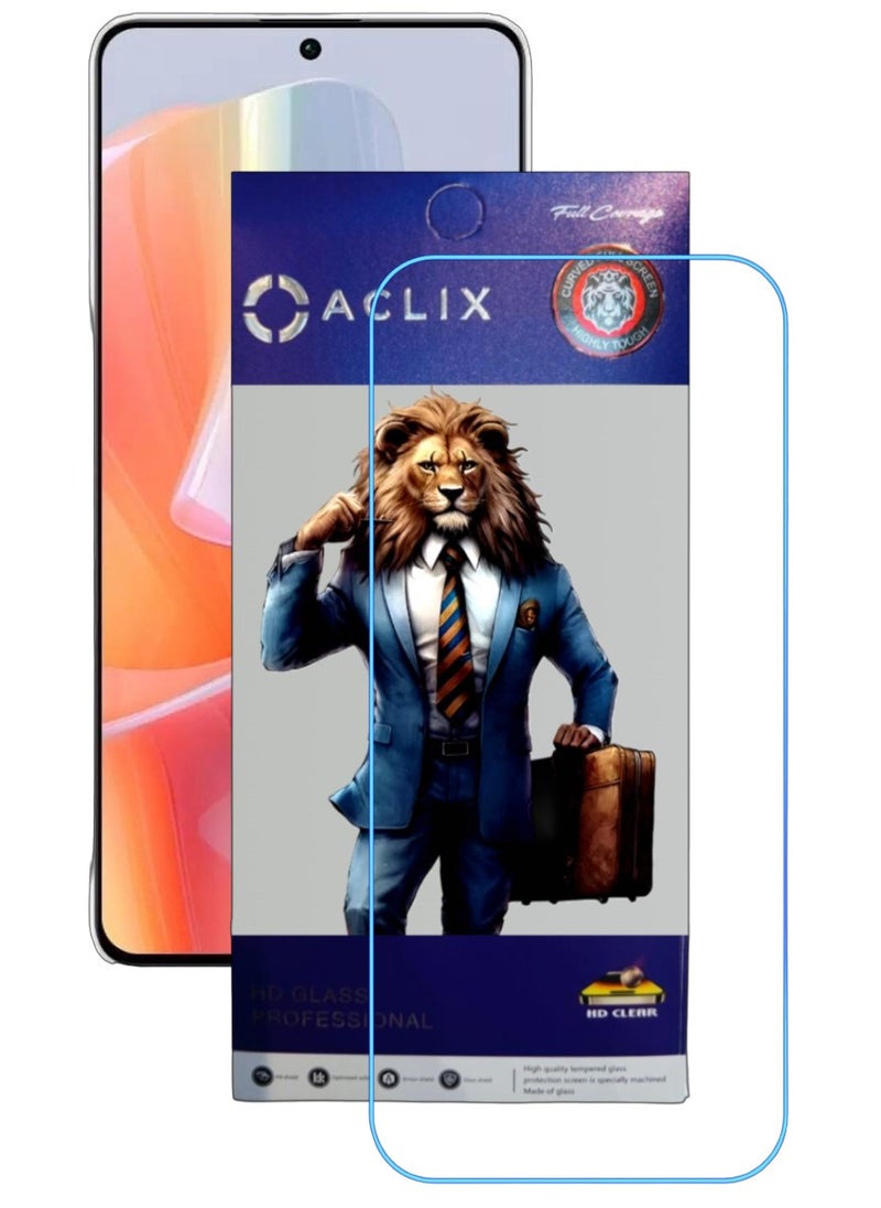 ACLIX Antistatic ESD Dustproof Premium Quality High Definition Clear Tempered Glass Screen Protector Designed For Xiaomi Redmi Note 13  Pro - Image 1