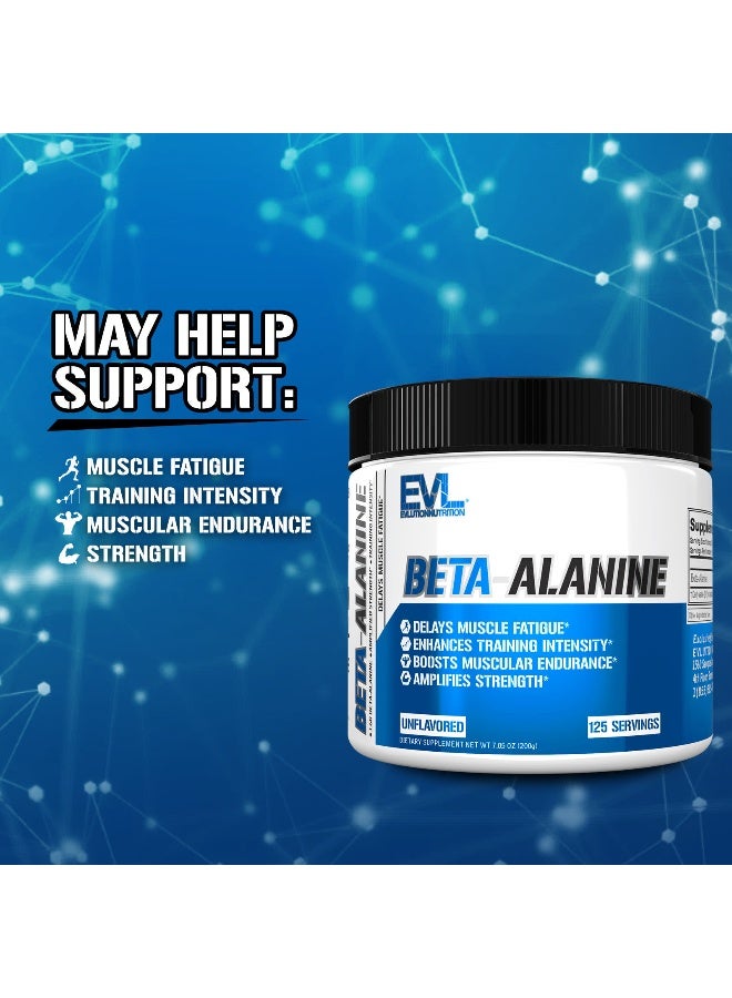 EVLution Nutrition، بيتا ألانين، بدون نكهة، 7.05 أونصة (200 جرام) - Image 3
