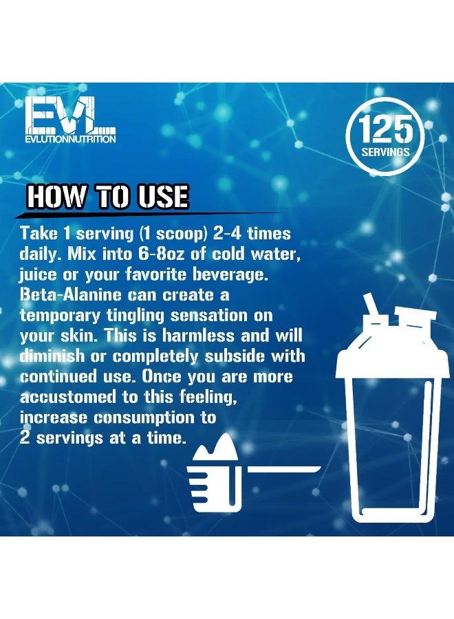 EVLution Nutrition، بيتا ألانين، بدون نكهة، 7.05 أونصة (200 جرام) - Image 4
