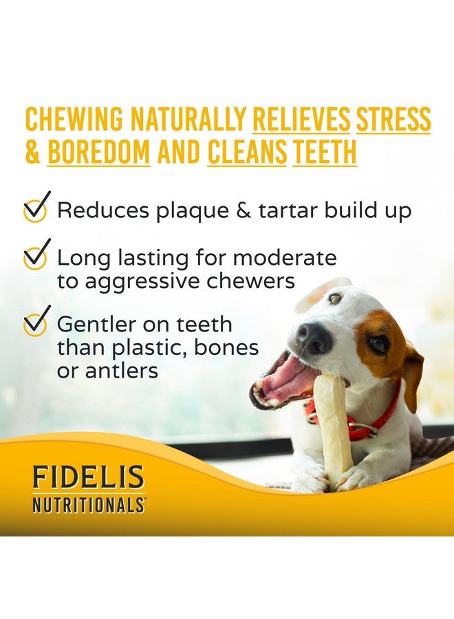Fidelis Rawhide-Free Treat Sticks, Long Lasting, Collagen Dog Chews, Treats, Small & Large Dogs, Beef Collagen, Gluten-Free, Grain-Free, Dog Chew, Bones-Alternative, Made In Usa, 4Pk, Beef, 7" - Image 2