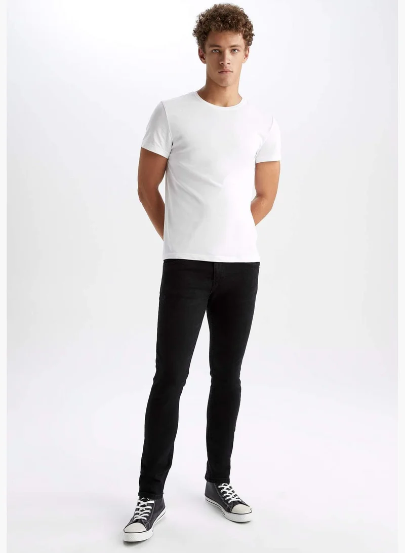 ديفاكتو Man Skinny Fit Denim Denim Trousers