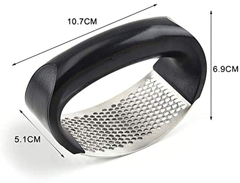Supreme Quality Stainless Steel Garlic Press Garlic Crusher 1 Piece  - Image 4