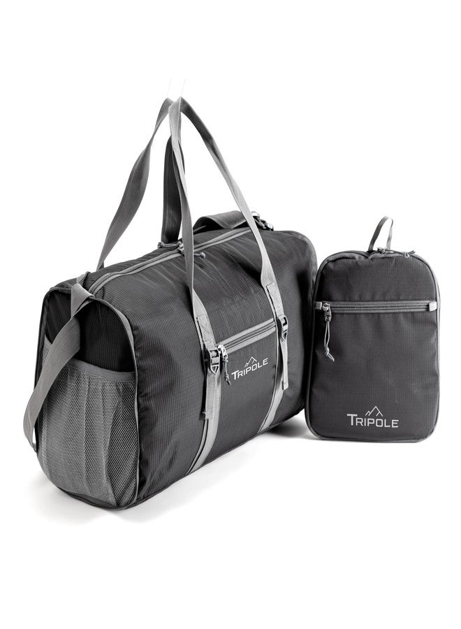 Tripole PAKEasy Foldable Duffel Bag | Portable Bag for Traveling | 40 litres (Black) - Image 4