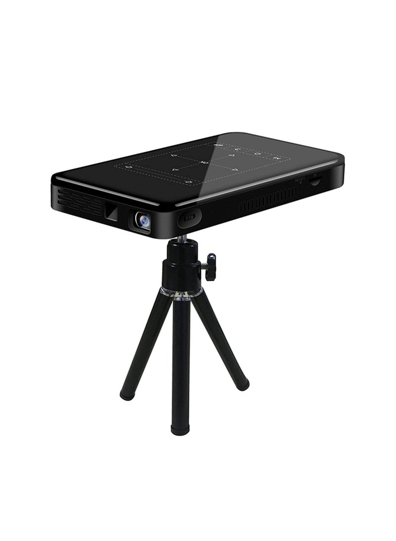 borrego Borrego Mini Projector, Portable Full HD LCD Video Projector for Children Present, Video TV Movie, Game, Outdoor Entertainment with HDMI USB AV Interfaces and Remote Control - Image 1