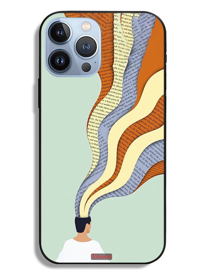 Tolwak Apple iPhone 13 Pro Max Protective Case Data In Mind Art - Image 2