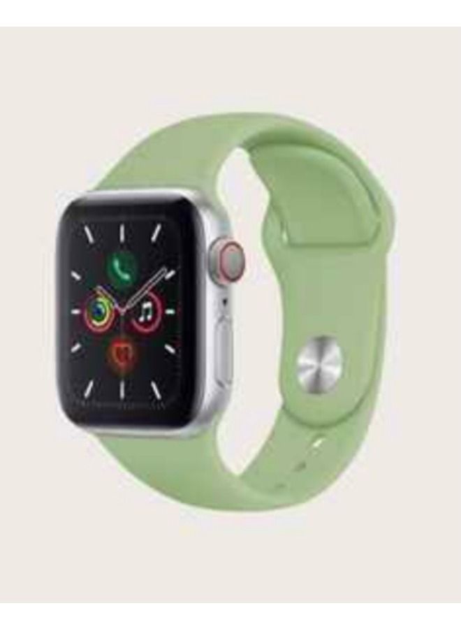 ACLIX Apple Watch Band Replacement Strap For Series 7/6/5/4/3/2/1/SE 42mm/44mm/45mm, Mint Green