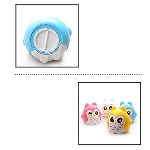 PUTHAK Owl Shape Piggy Bank Money Saving Piggy Bank Coins Bank Saving Box, Money Bank Pack of 1 (Multicolor) - Image 3