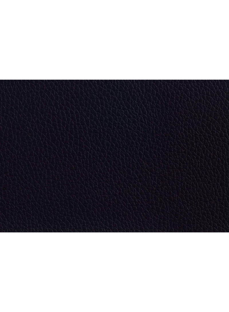 رقعة إصلاح الجلد للأرائك 17x55 بوصة، مجموعة رقع لاصقة كبيرة لإعادة التنجيد للأرائك ومقاعد السيارات والأثاث والكراسي الفينيل والسترات والأحذية والقماش لإصلاح التمزق (أسود، 17x55 بوصة) - Image 2