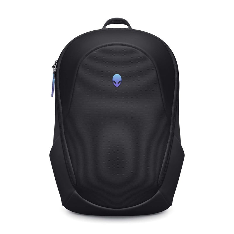 Alienware 16 Backpack - AW5625P - 21L Capacity, 3D Breathable mesh, Magnetic pocket organizers, RFID safe pocket, Weather resistant, 3D Iridescent reflective Alienware logo - Alienware Black - Image 1
