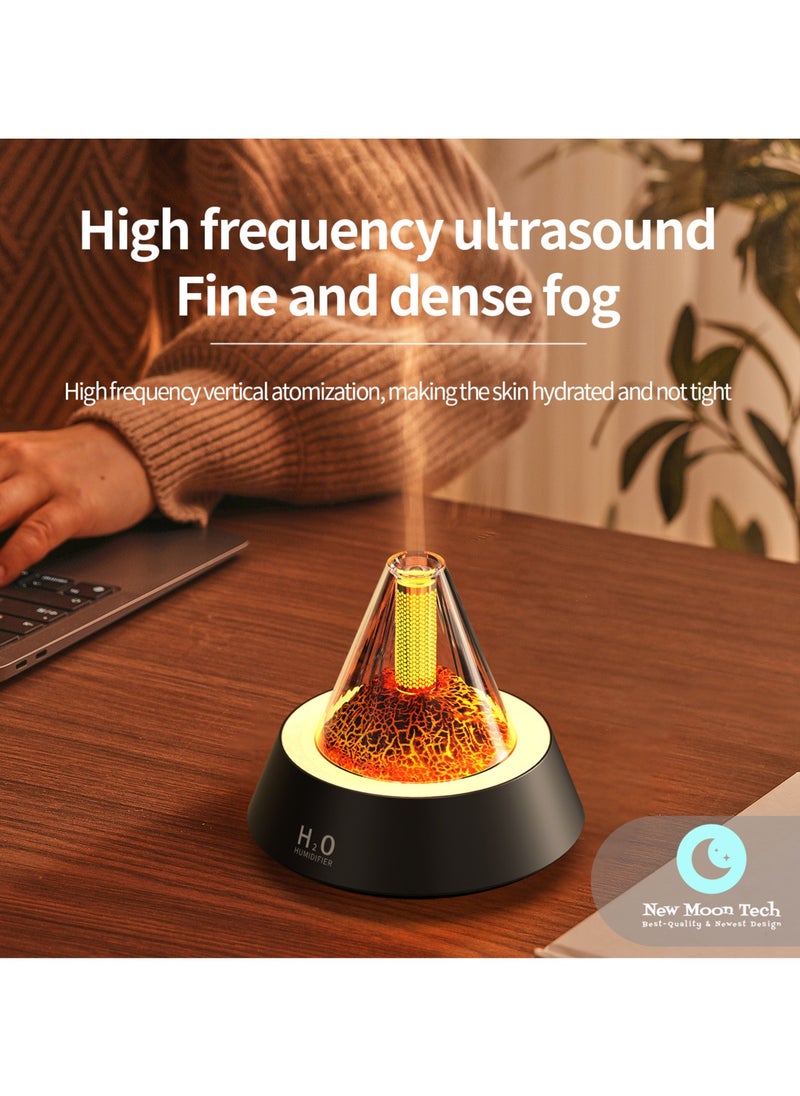 New Moon Tech Lava Series L5 Aromatherapy Machine. Aroma Diffuser Humidifier. Water Soluble Essential Oil Can Be Added. Black/White are available.  - Image 5