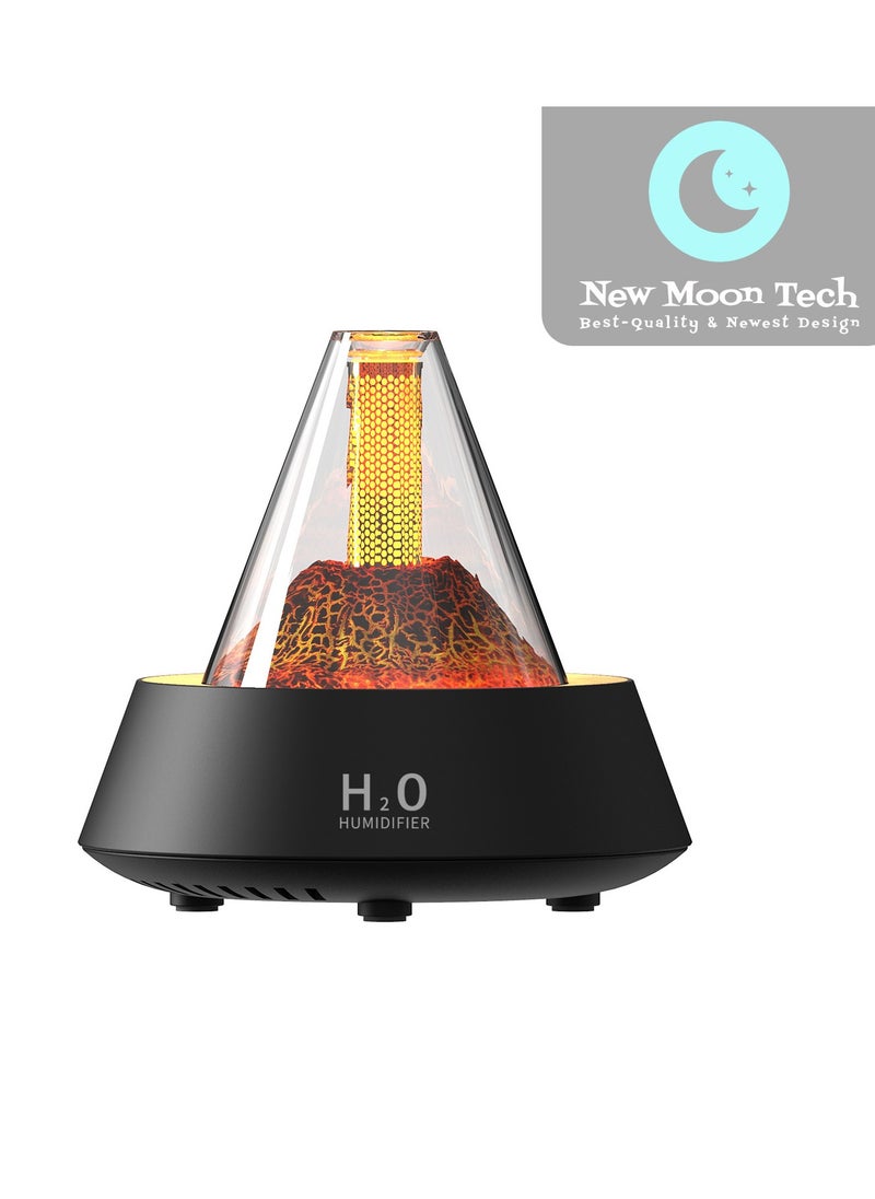 New Moon Tech Lava Series L5 Aromatherapy Machine. Aroma Diffuser Humidifier. Water Soluble Essential Oil Can Be Added. Black/White are available.  - Image 2