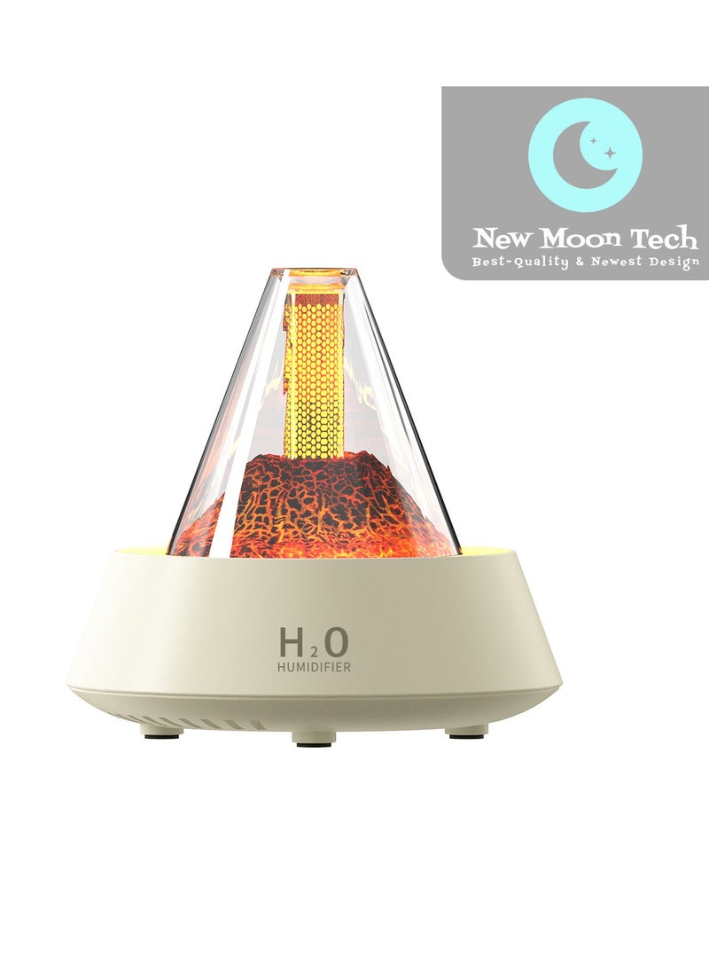 New Moon Tech Lava Series L5 Aromatherapy Machine. Aroma Diffuser Humidifier. Water Soluble Essential Oil Can Be Added. Black/White are available.  - Image 3