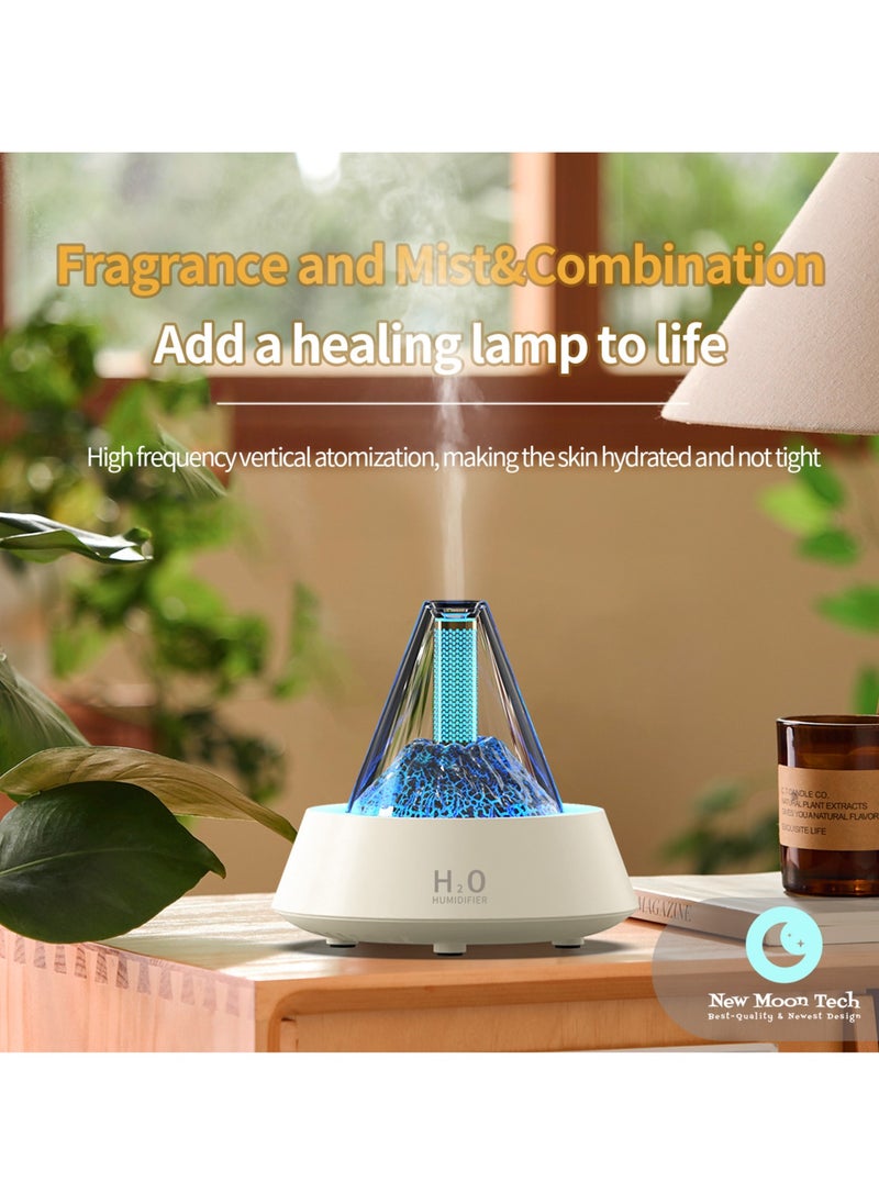 New Moon Tech Lava Series L5 Aromatherapy Machine. Aroma Diffuser Humidifier. Water Soluble Essential Oil Can Be Added. Black/White are available.  - Image 4