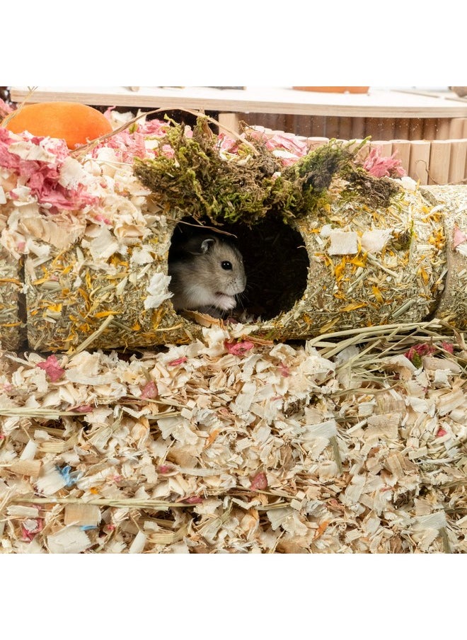 Niteangel Creative & Composable Hamster Tunnel - DIY & Build Unique Tube Burrow as Hideout for Small Sized Animals Like Hamsters Mouse Gerbils Mice (Burrow)