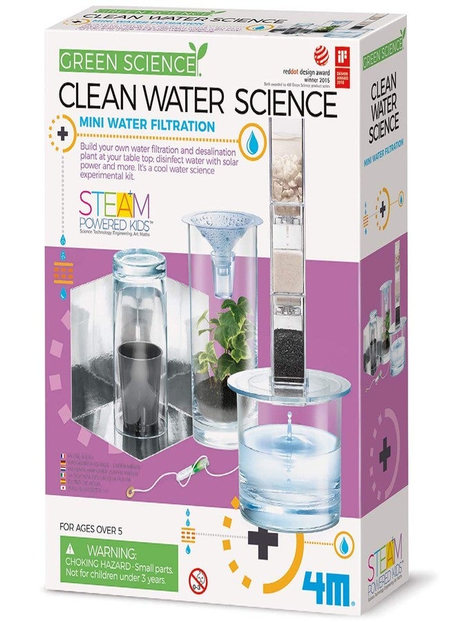 4M Clean Water Science - Climate Change, Global Warming, Lab - STEM Toys Educational Gift for Kids & Teens, Girls & Boys - Image 1